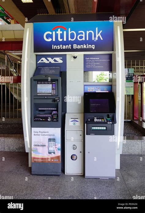 Citibank Singapore ATM .